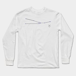 Zodiac Constellations - Taurus Long Sleeve T-Shirt